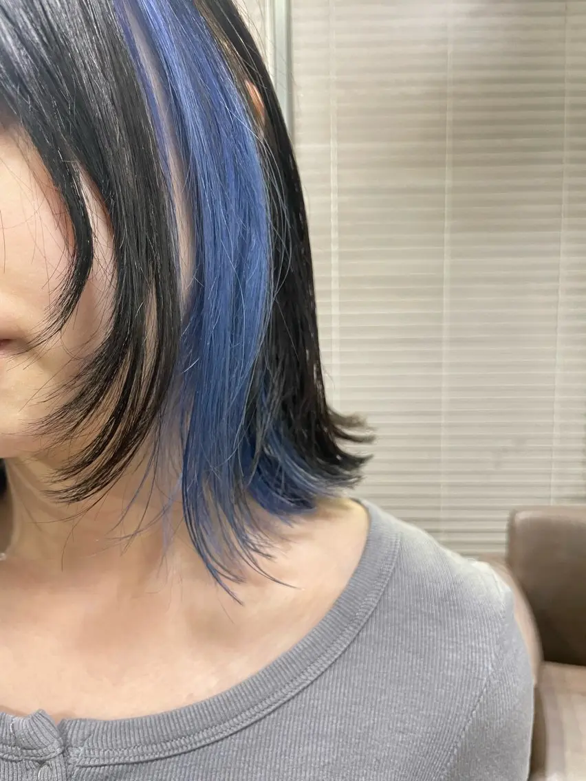 カラー ブリーチ ヘアカラー トリートメント ミルクティーベージュ ブリーチ🖤サヤカのヘアスタイル