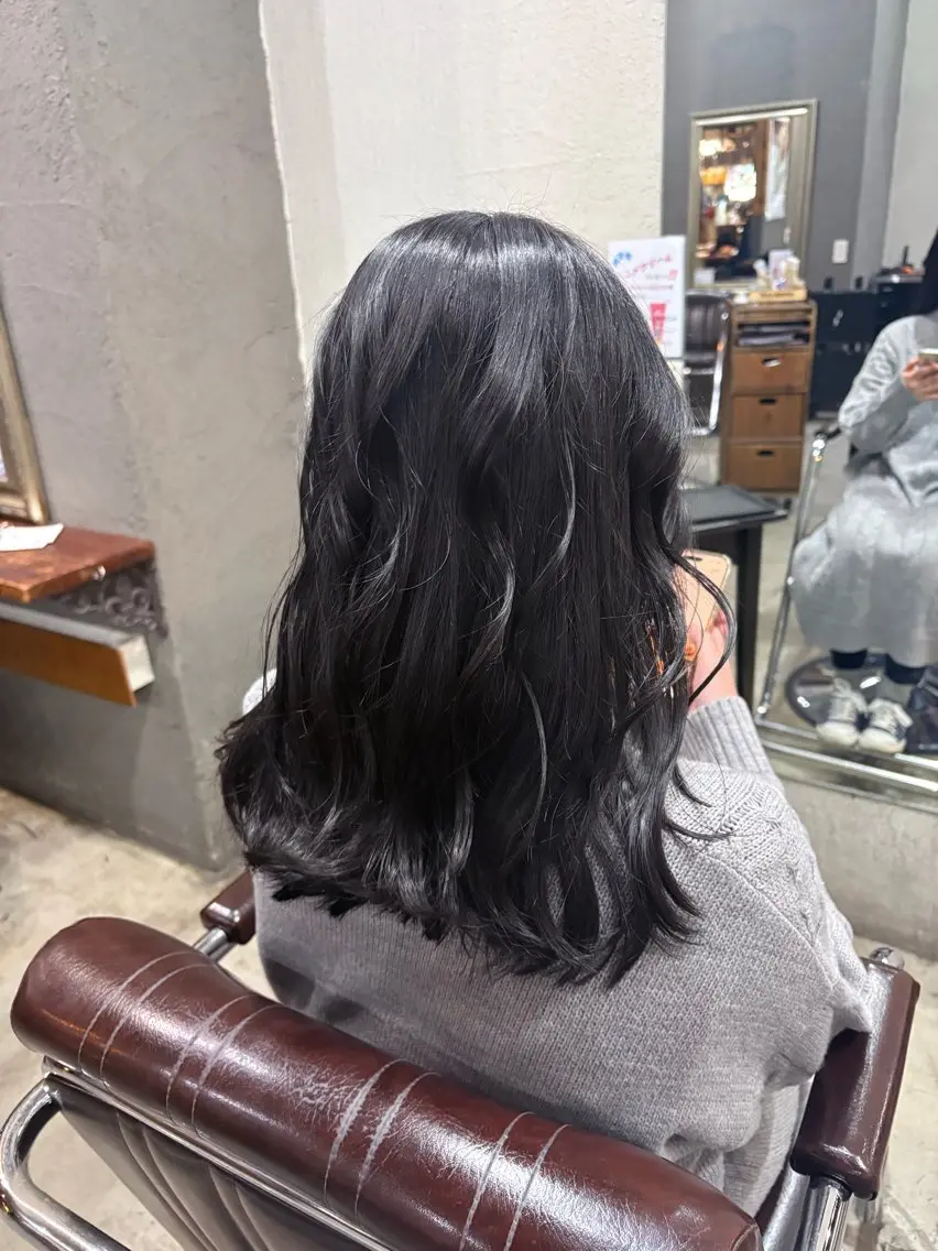 ロング レイヤーカット ロング カット alpha松戸 🍓武田さくら🦊のヘアスタイル