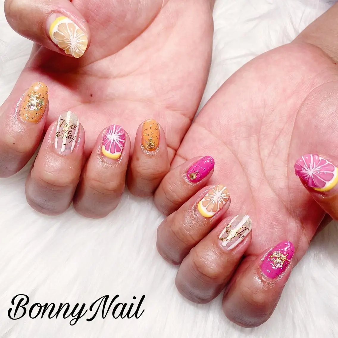 ネイル ジェルネイル ハンドネイル Bonny Nailのネイルデザイン
