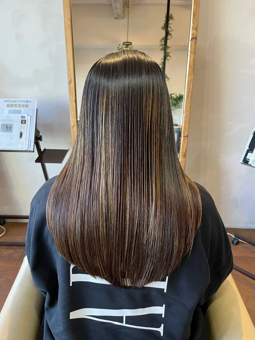ロング パーマ カット トリートメント AKALA HAIR 西宮店 Juriのヘアスタイル