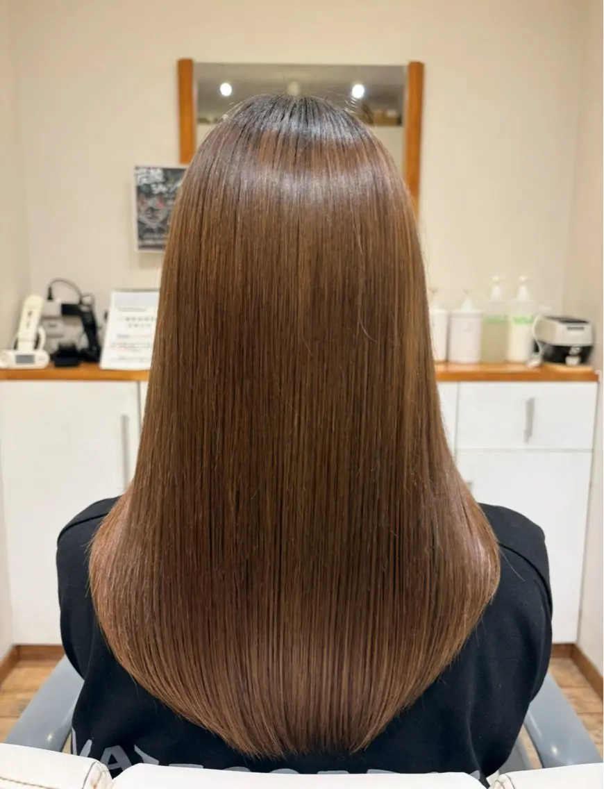セミロング トリートメント カット ヘアカラー ROSSO 川口店 キムラ  マイのヘアスタイル