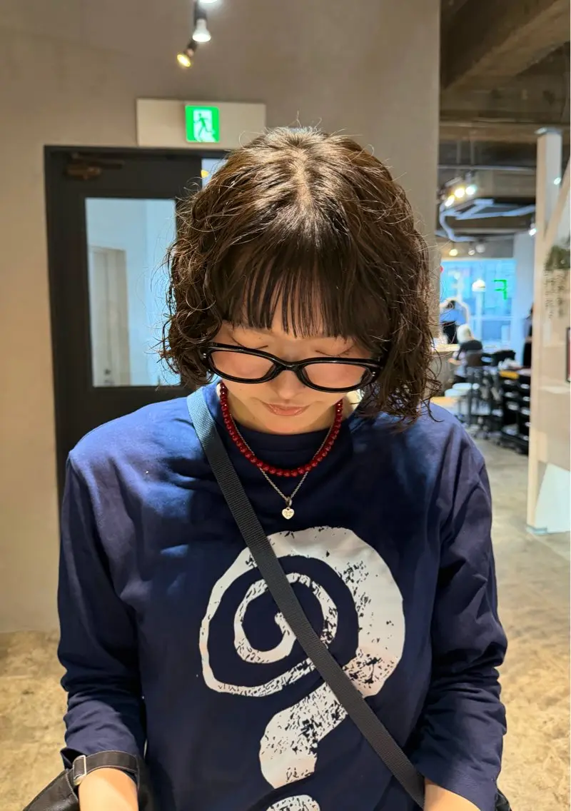 【9月21日9時〜1名様限定‼️】レディースパーマ🎀👩🦱コールドパーマのみの写真