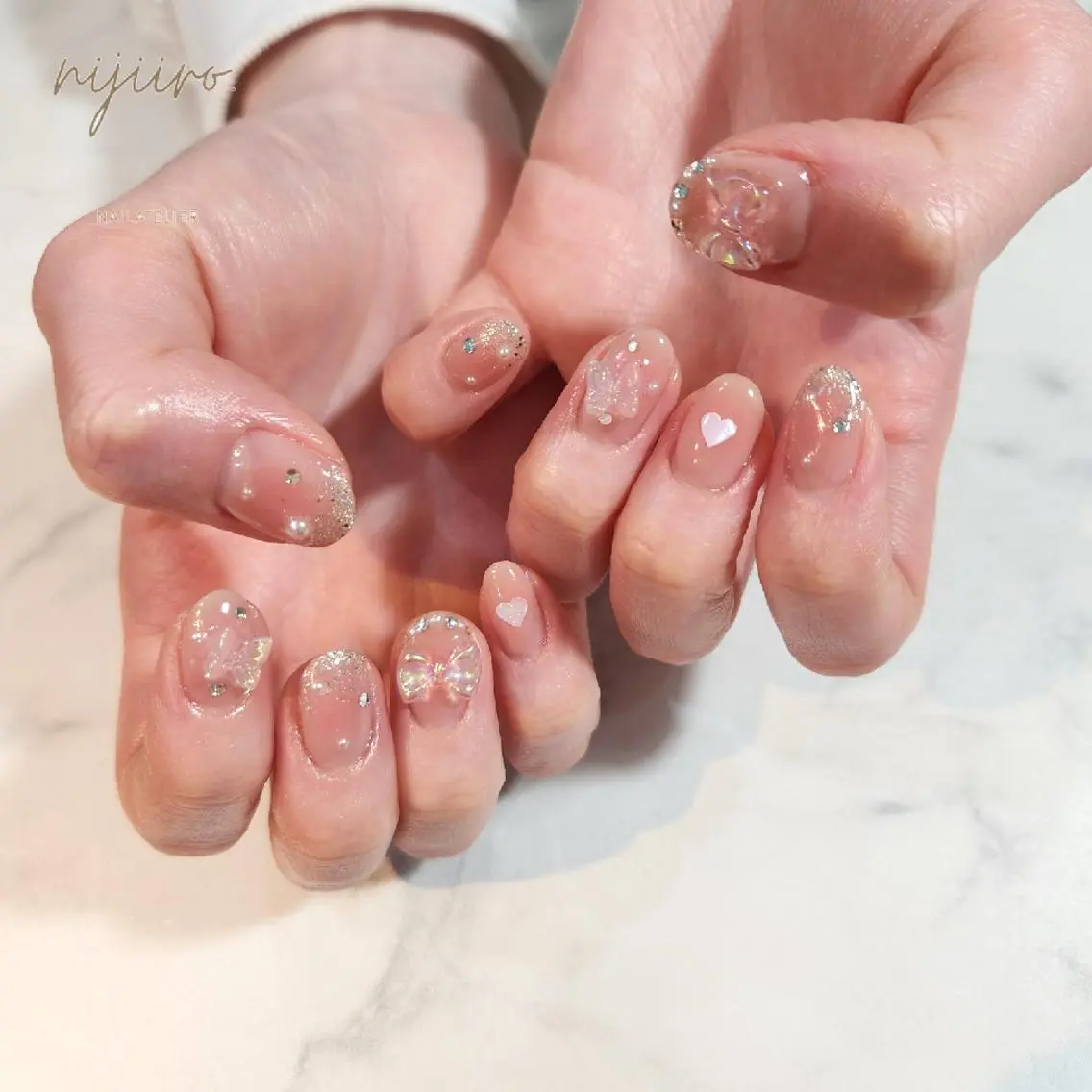 ネイル ハンドネイル nijiiro🌈 サトウのネイルデザイン
