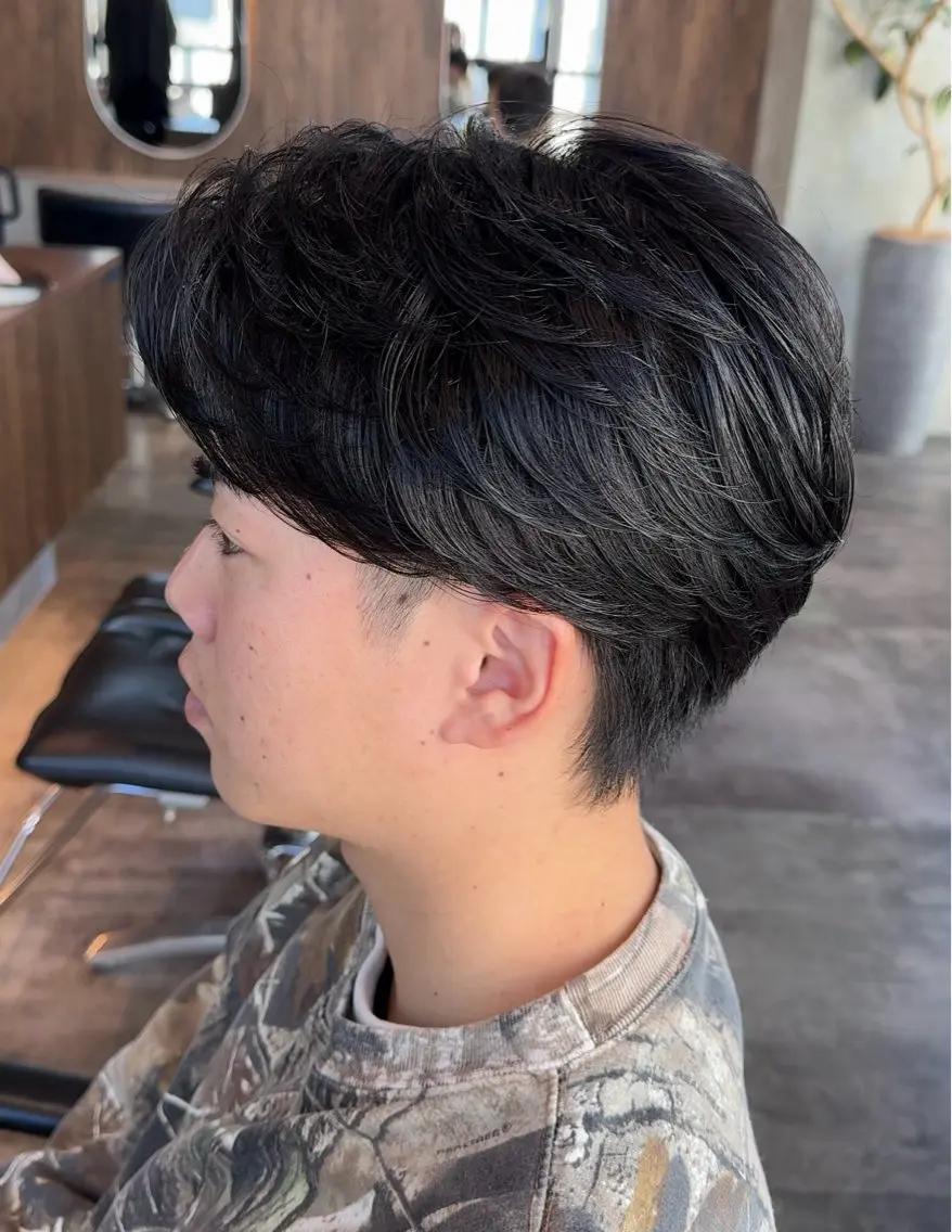 パーマ メンズ メンズ特化ニュアンス パーマ RYOのヘアスタイル