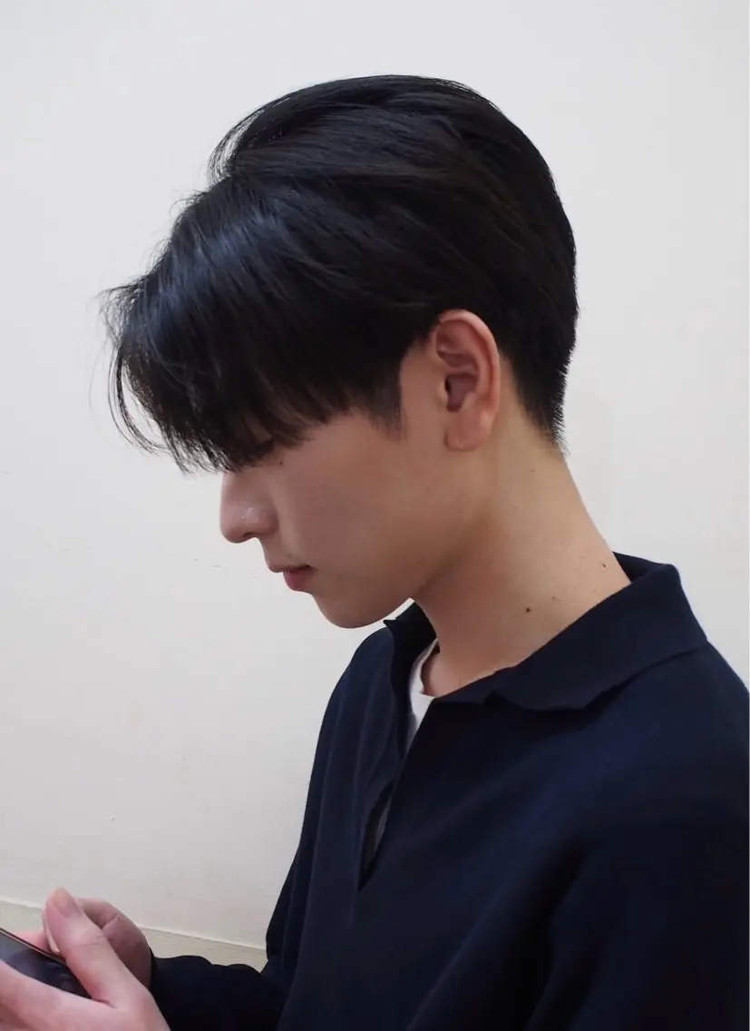 ショート メンズ カット 縮毛矯正 鶴巻 智樹のヘアスタイル