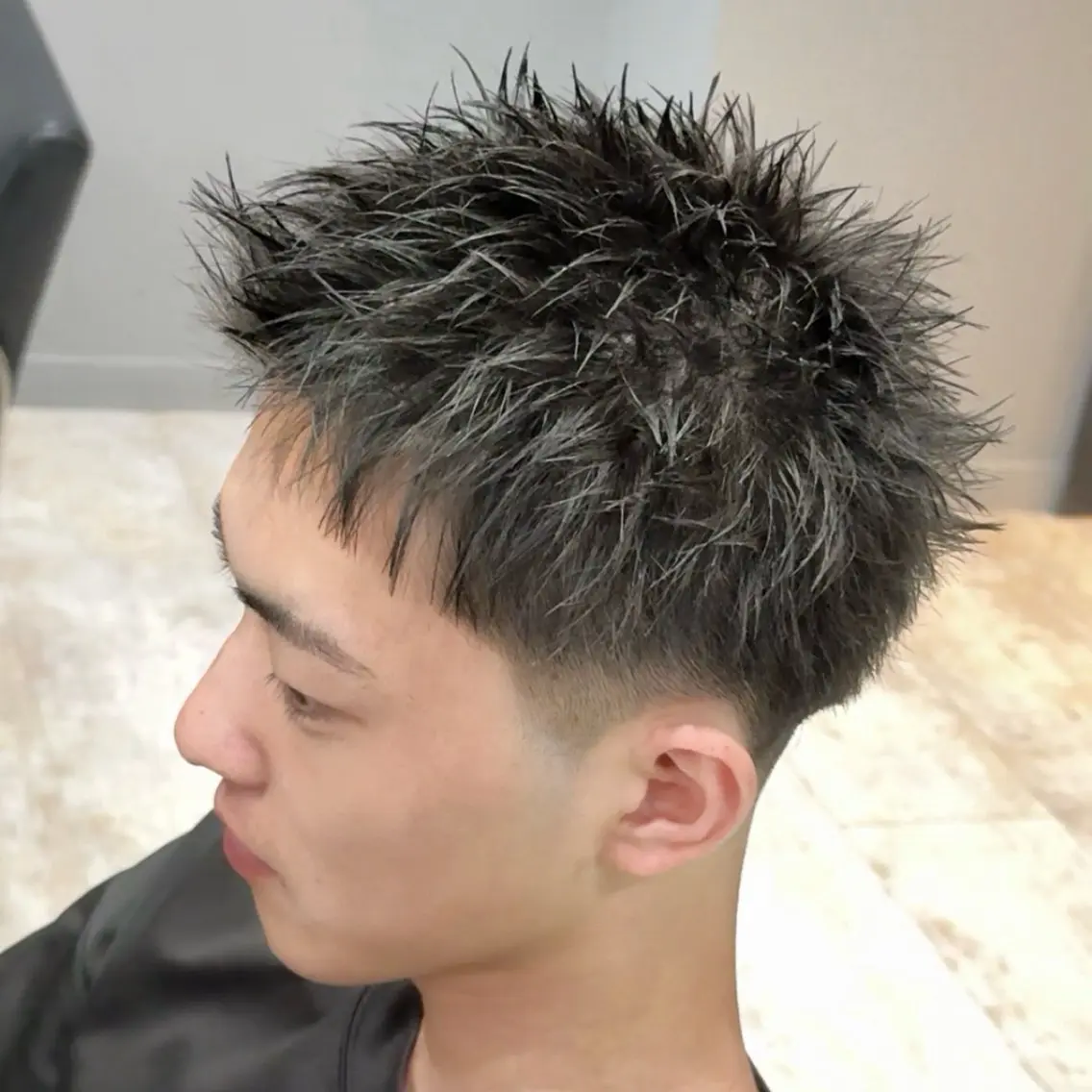 ショート メンズ スパイキーショート ショートヘア ヘアセット メンズ特化/新潟万代 中村ヤマトのヘアスタイル
