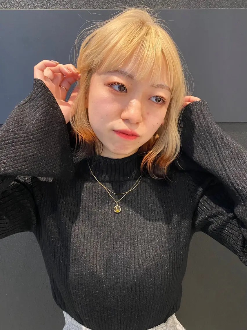 ショート カラー カット ヘアカラー トリートメント mai / linoah˚✧のヘアスタイル