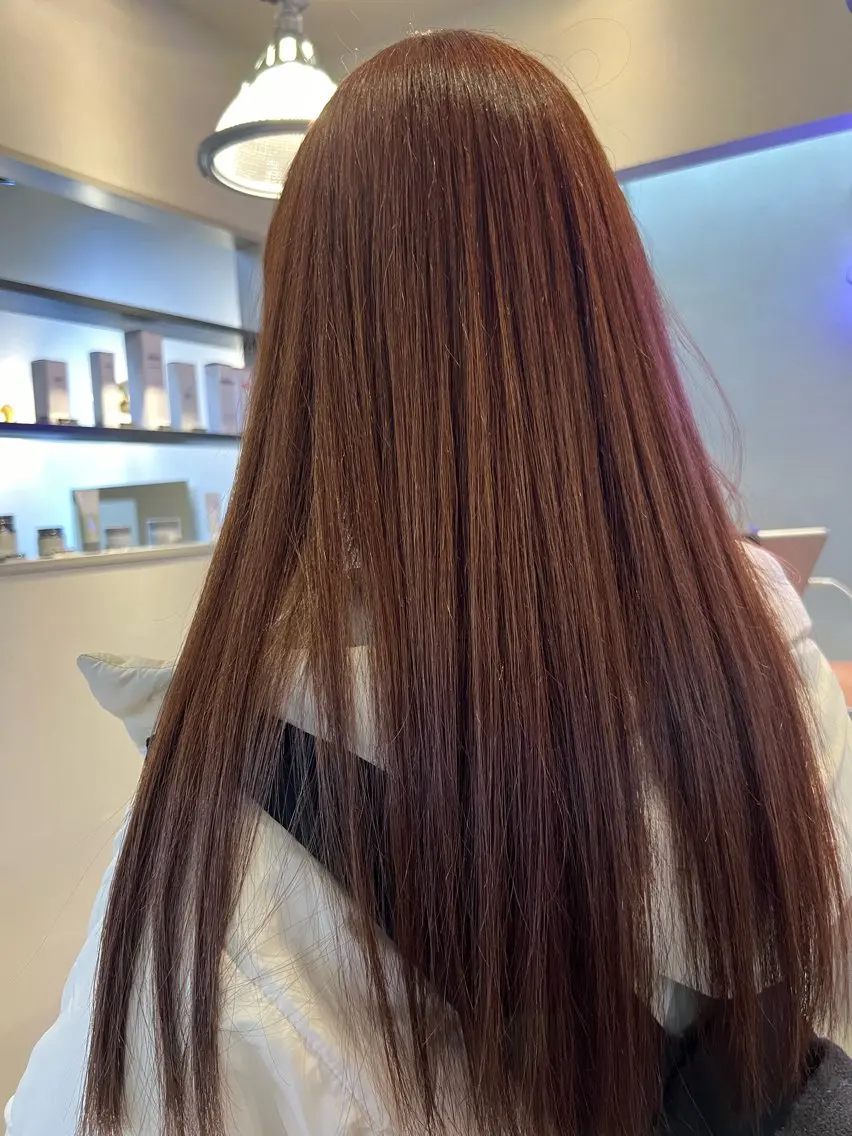 🩵艶感カラー🩵イルミナカラー➕カット➕2ステップTR⭐️の写真