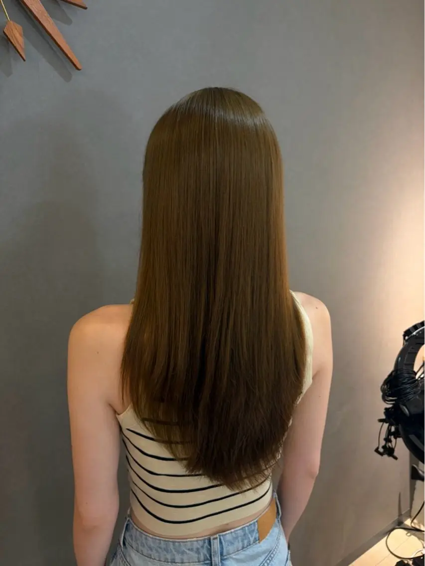 ロング ヘアカラー hair bonitaのヘアスタイル