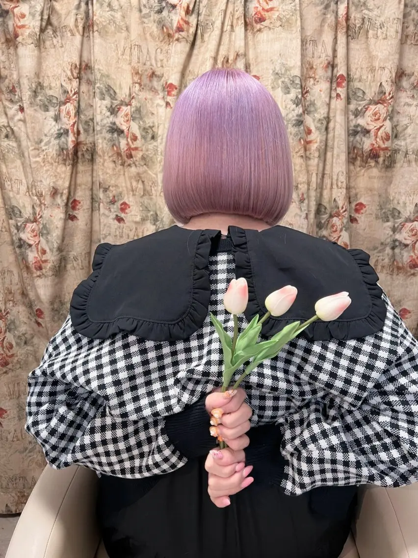 💖【ボブ&ショート限定】簡単にスタイリングできるカット+スタイリングレクチャー+ MuvTreatment 🌷の写真