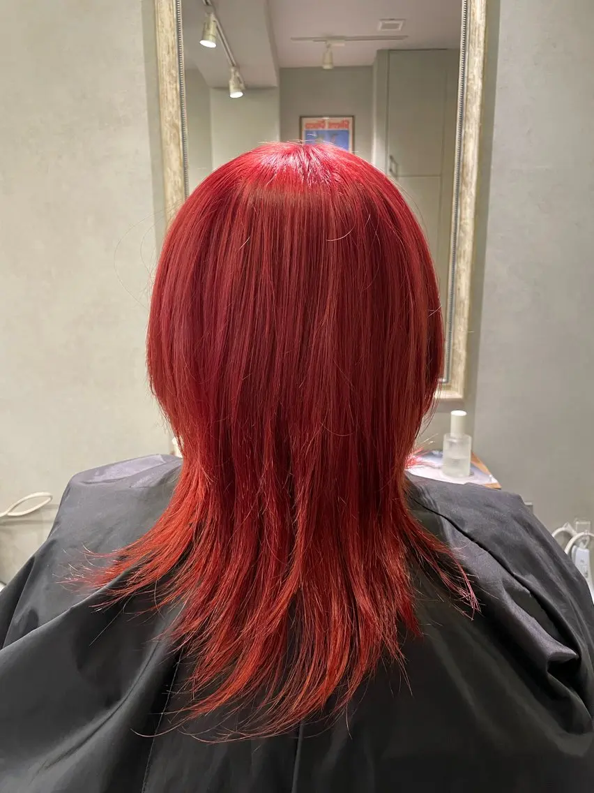 ミディアム ヘアカラー りな 東浦和🍒のヘアスタイル