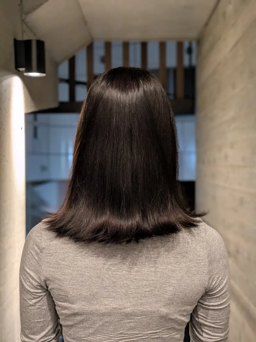 カラー セミロング ブラウンカラー ダークブラウン ヘアカラー トリートメント 阿部汰亮 ✨カラー モデル 大募集！！✨のヘアスタイル