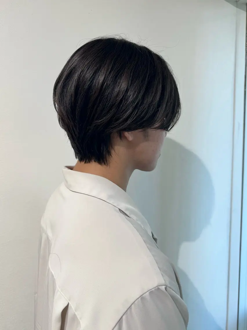 ショート メンズ カット コトミ【メンズ】 【曲がる縮毛矯正】のヘアスタイル