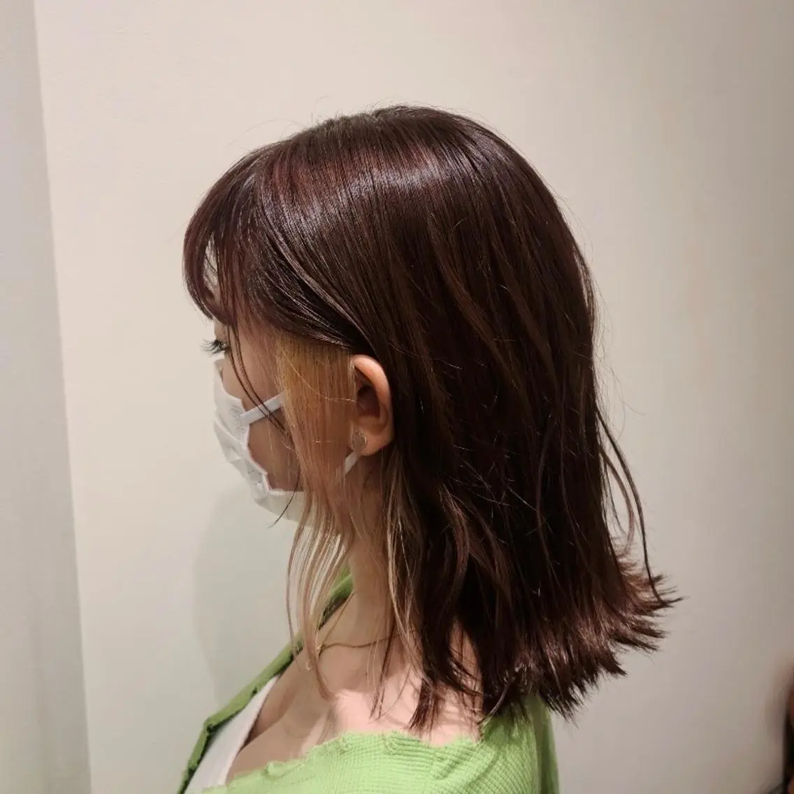 カラー 早﨑 映天のヘアスタイル