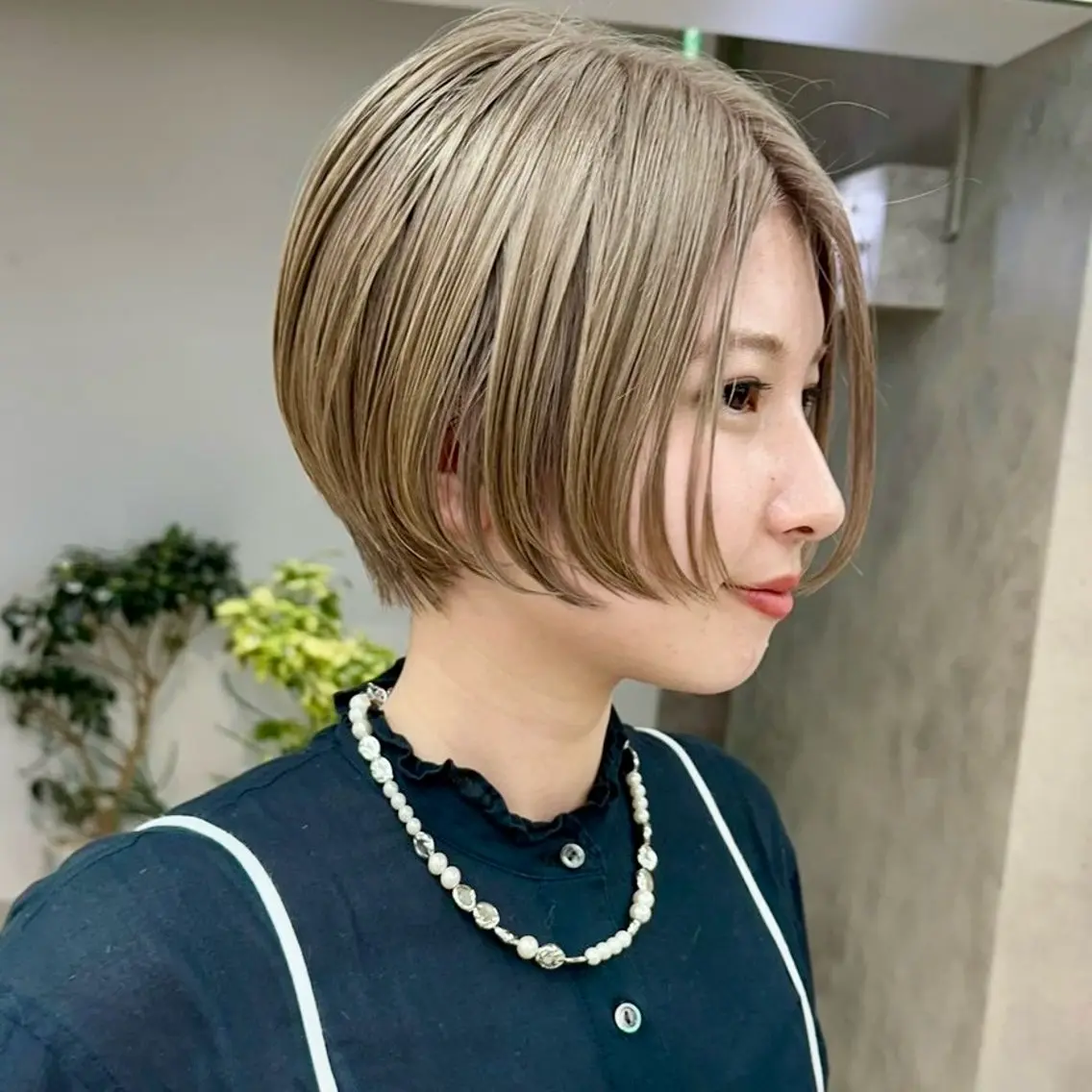 ショート カラー ハイトーンカラー/ さらさのヘアスタイル