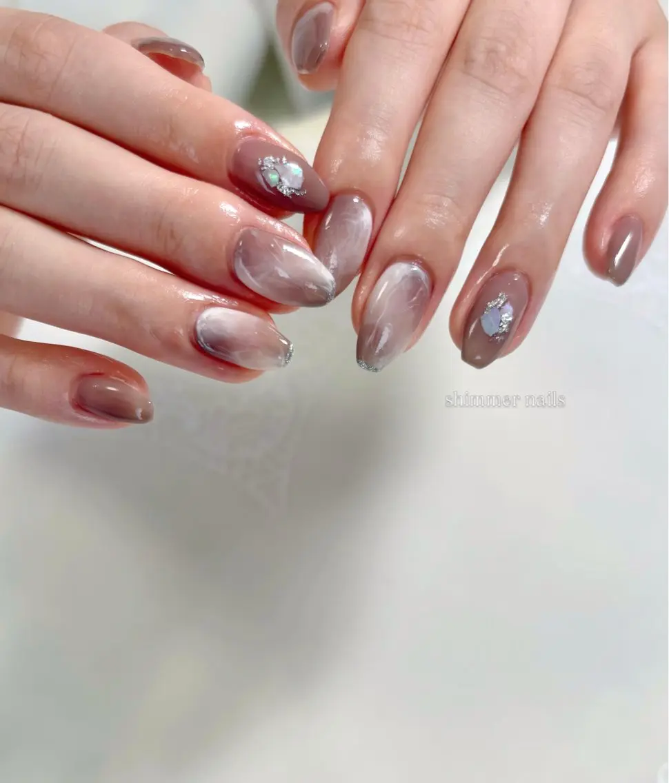 ネイル shimmer nailsのネイルデザイン