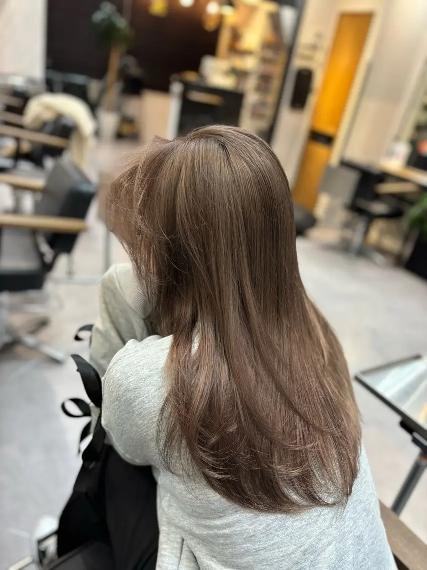 セミロング 似合わせカット🫧透 明感カラー🫧maiのヘアスタイル