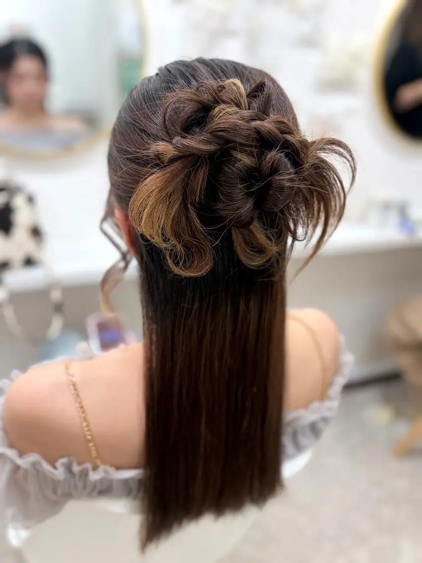 ヘアアレンジ hairset salon m.のヘアスタイル