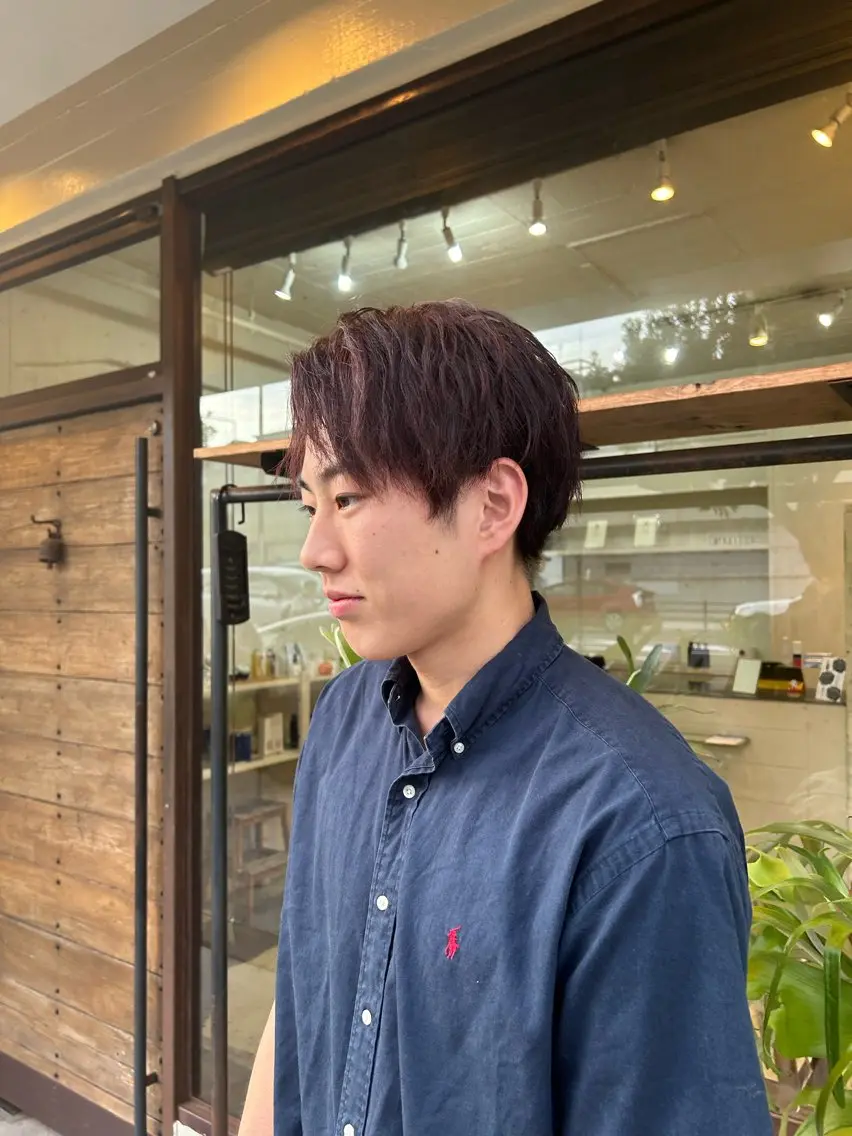 カラー ブリーチ ブリーチなしカラー レッドカラー ヘアカラー 🪴 Rimi🪴のヘアスタイル