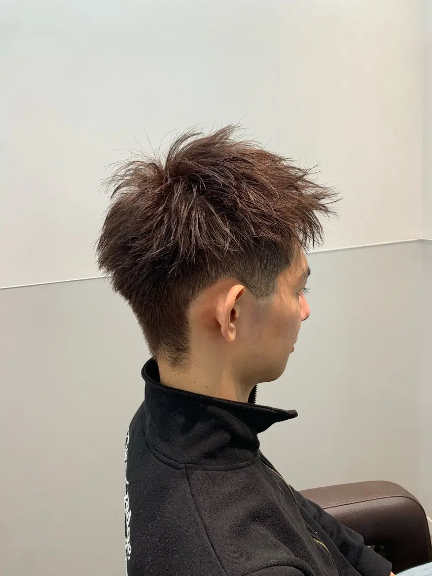 メンズカット+カラー+2STEPトリートメント6000円の写真