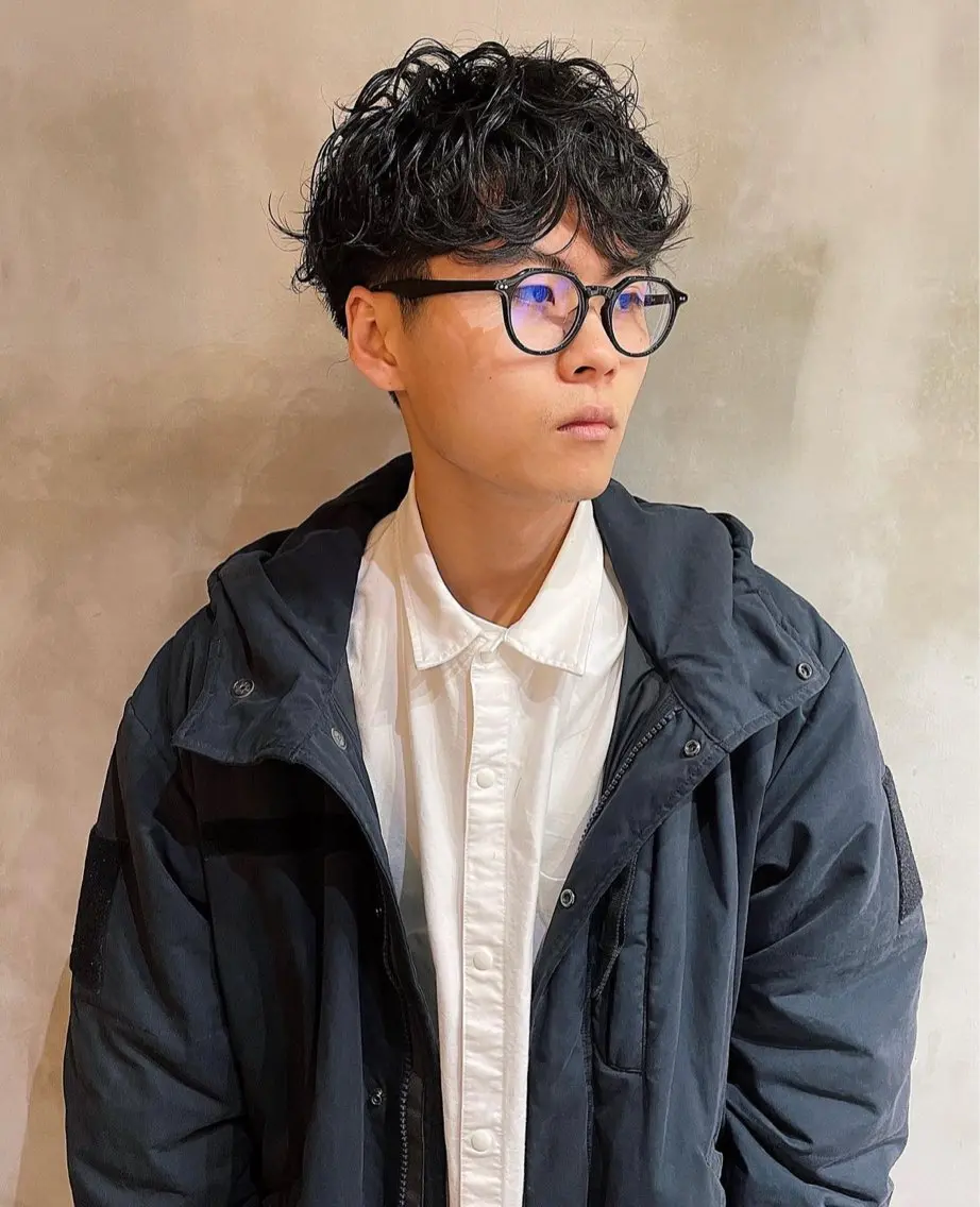 men's cut + perm 💈メンズ限定の写真
