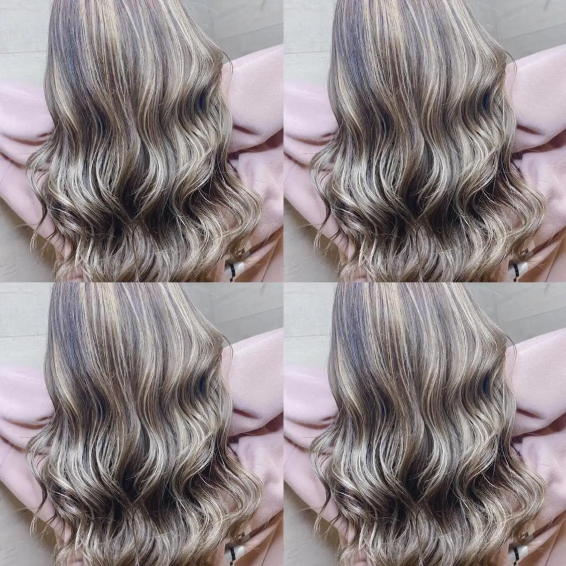 ロング カラー ヘアアレンジ 🦋レイヤー特化/ 羽エク/ナツミ🦋のヘアスタイル