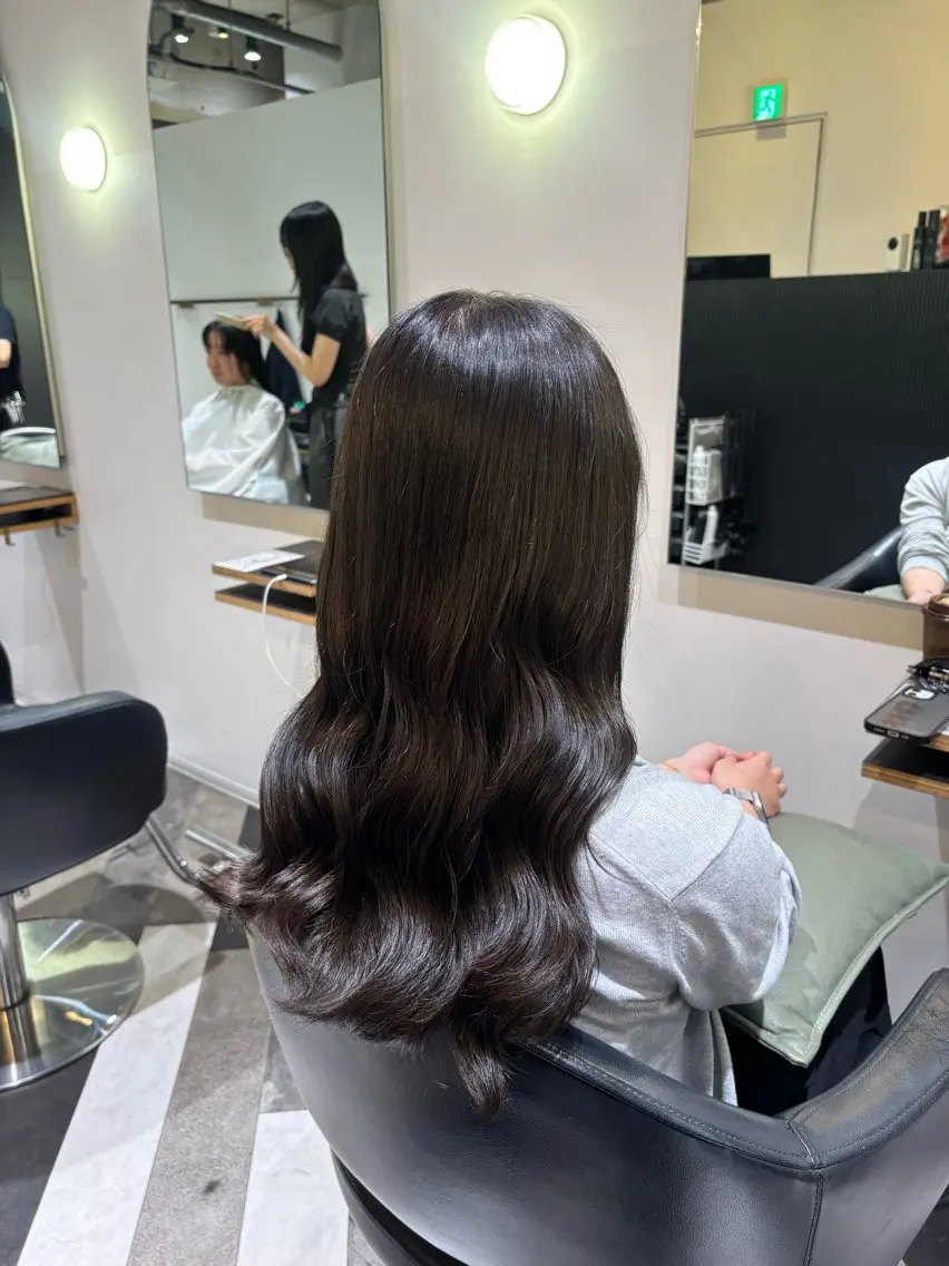 🫧リピーター限定割引🫧髪質改善カラー＆髪質改善トリートメントの写真
