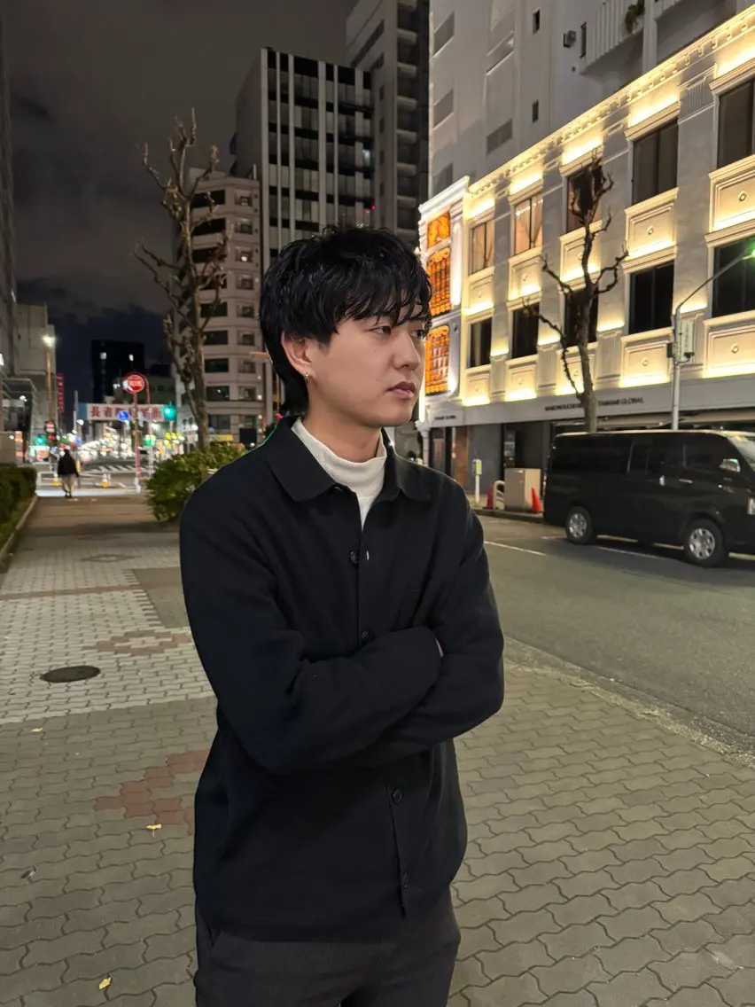 ショート ウルフカット 森田 鴻之介のヘアスタイル