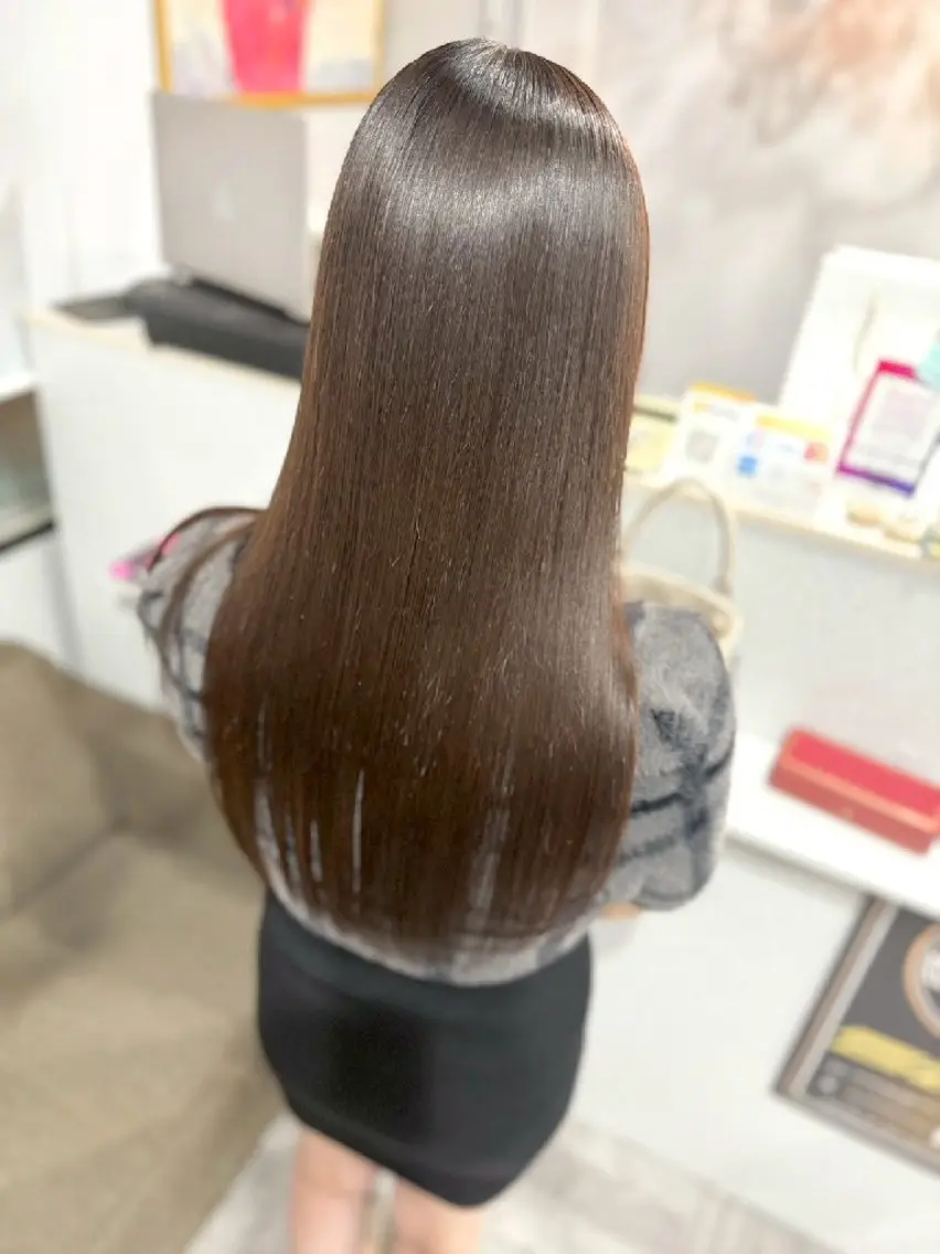 【★オープン記念★】似合わせカット+うる艶カラー¥5900の写真