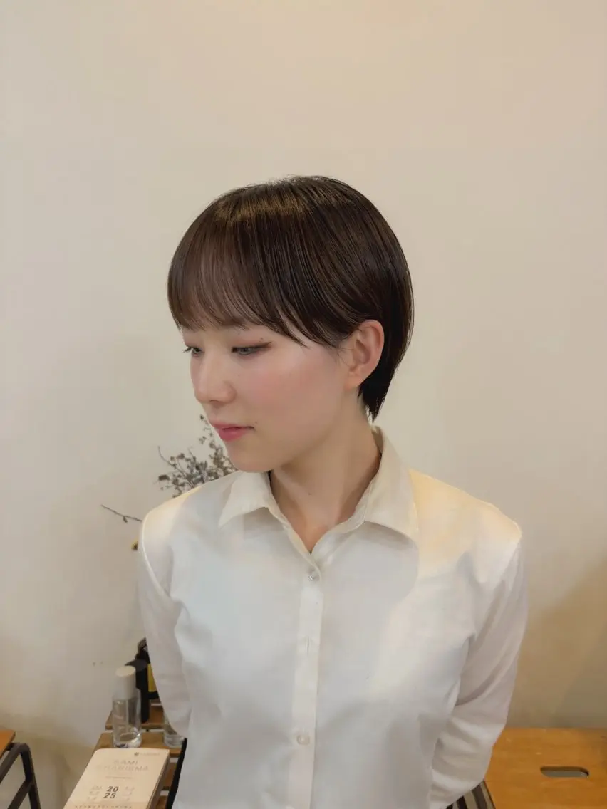 ショート ショートヘア カット plus HAIR いずみのヘアスタイル
