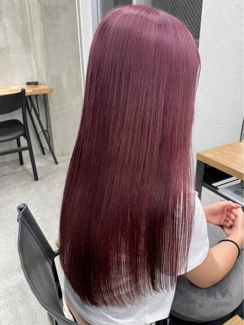 カラー 🎀 のえか/ハイ トーン/ピンク🤍のヘアスタイル