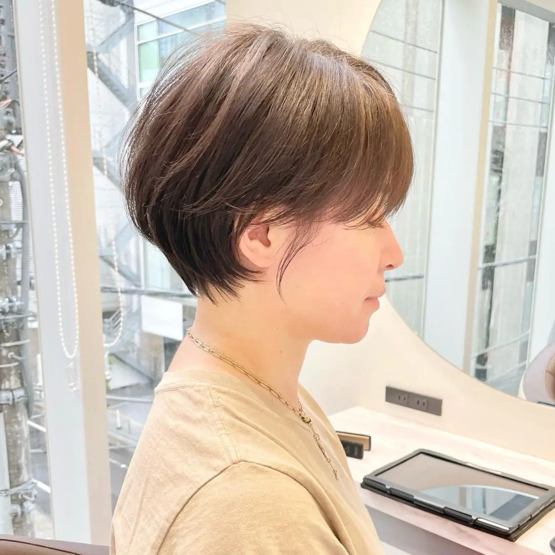 ショート 丸みショート ショートヘア ショートボブ特化 美容師シュウのヘアスタイル