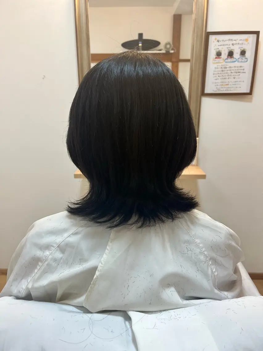 ミディアム メンズ キッズ MoMO北三条駅 ꕤ︎︎·͜·さとうのヘアスタイル