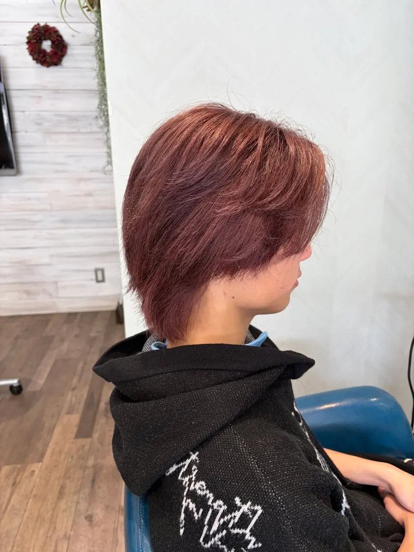 🍭ブリーチ込み　ダブルカラー＋トリートメントの写真