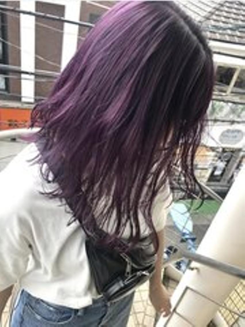 🌀カット + ウェーブパーマ + クイックトリートメント（リピーター）の写真