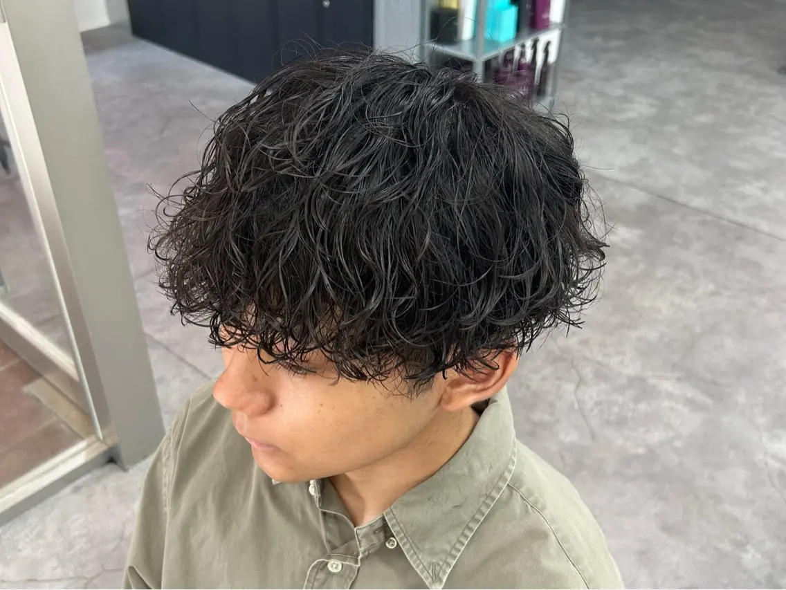 パーマ メンズ カット パーマ パーマ支持率No.1 ❤️🔥安成弾のヘアスタイル