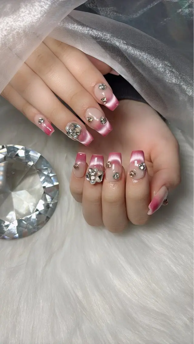 ネイル マグネットネイル ハンドネイル Kayo 💅のネイルデザイン