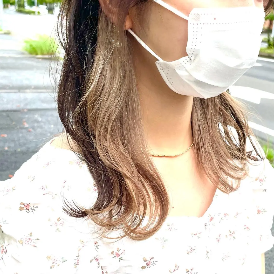カット+大人気インナーカラー🍭【ブリーチ込み】の写真