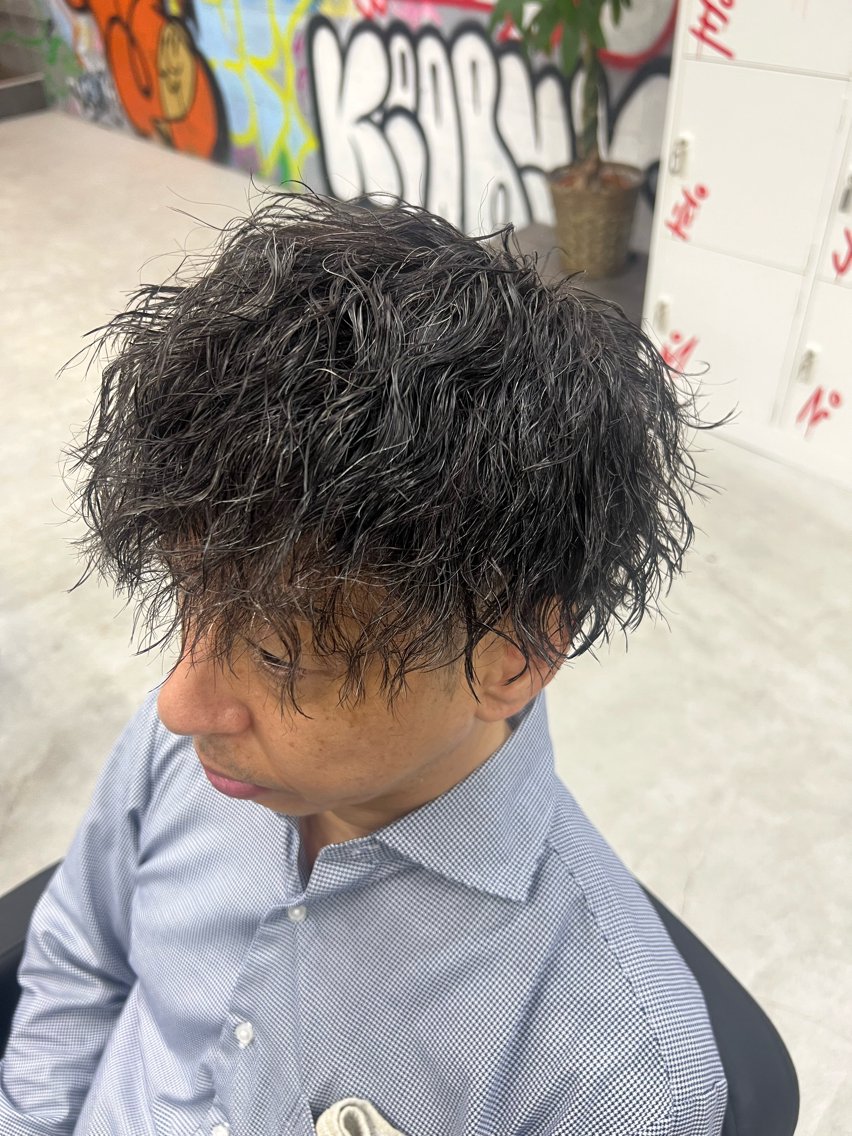 パーマ カット パーマ 白井 葵のヘアスタイル
