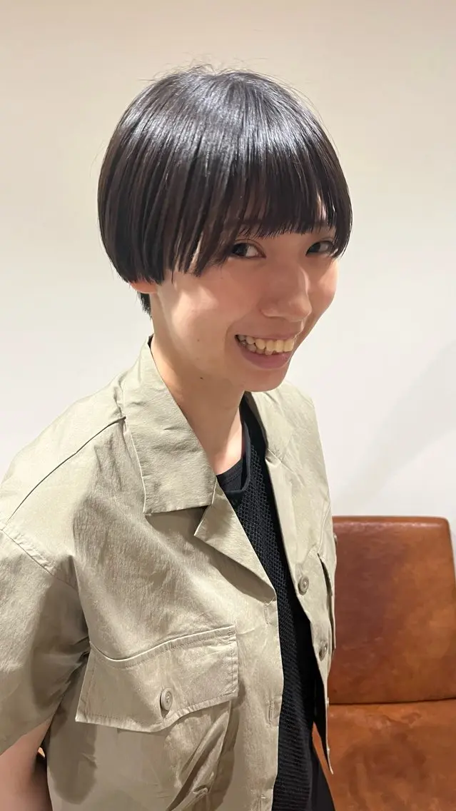 ショート ハンサムショート ショートヘア カット 梅田美容室/カット /Maoのヘアスタイル