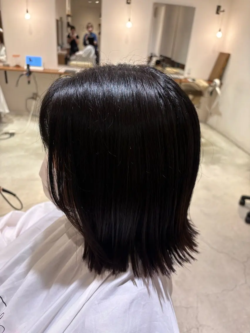 ミディアム dress_ nanamiのヘアスタイル