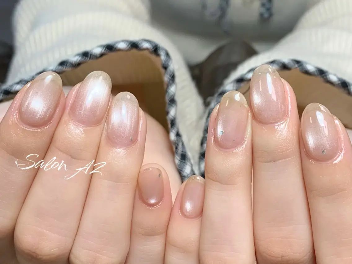 ネイル アートネイル フットネイル フレンチネイル マグネットネイル 持ち込み ハンドネイル salon AZのネイルデザイン