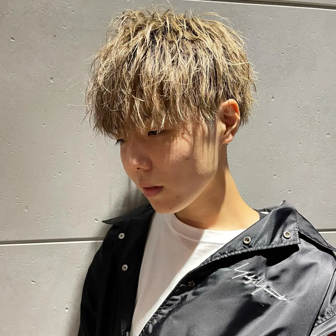 ショート カラー パーマ ヘアアレンジ メンズ キッズ L.E.M泉中央店長 小野寺優斗のヘアスタイル
