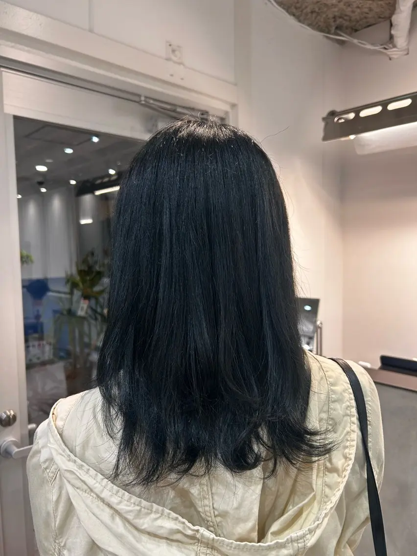 カラー ヘアカラー 💜🦋AIRI /パーマ🦋💜のヘアスタイル