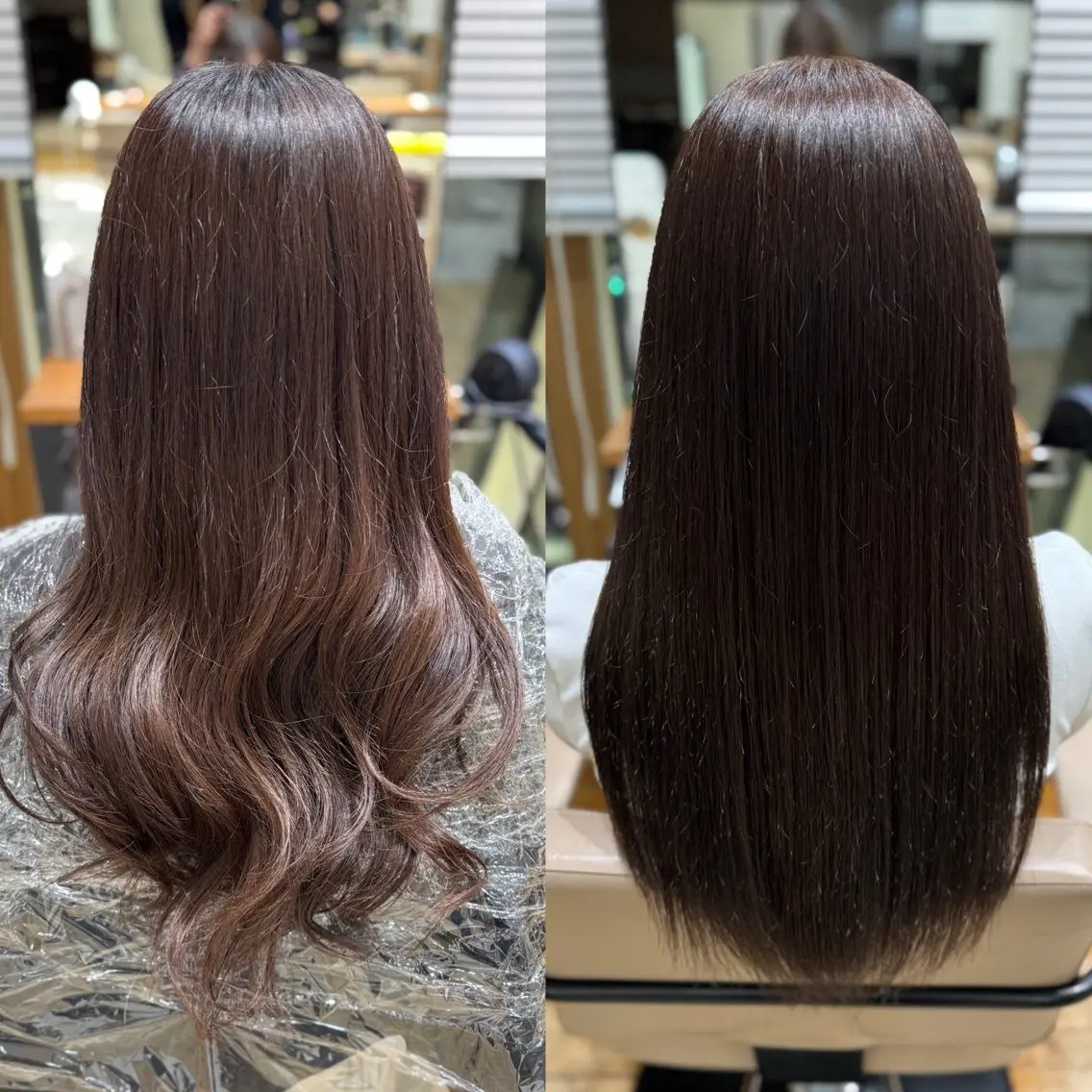 ロング カラー アッシュ アッシュグレー アッシュグレージュ ベージュカラー ブリーチ レイヤー/顔まわり/ 透明感カラー/れいなのヘアスタイル