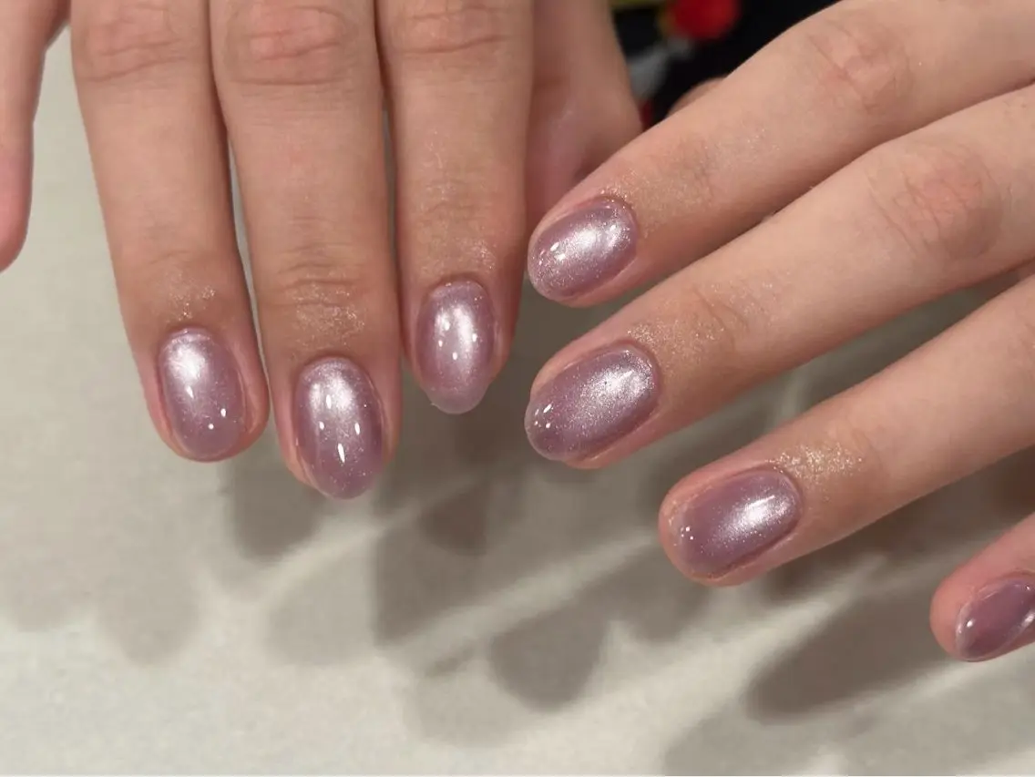 〈hand〉 マグネットネイル🩰(オフなし)の写真
