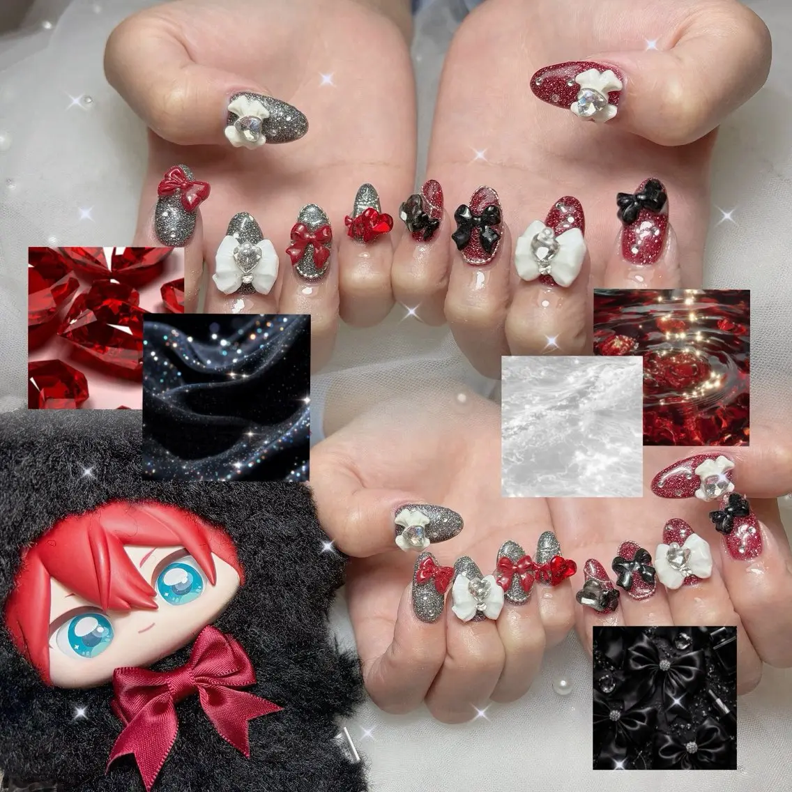 ネイル ハンドネイル ハンドケア 🎀 アネラ しま  🎀のネイルデザイン