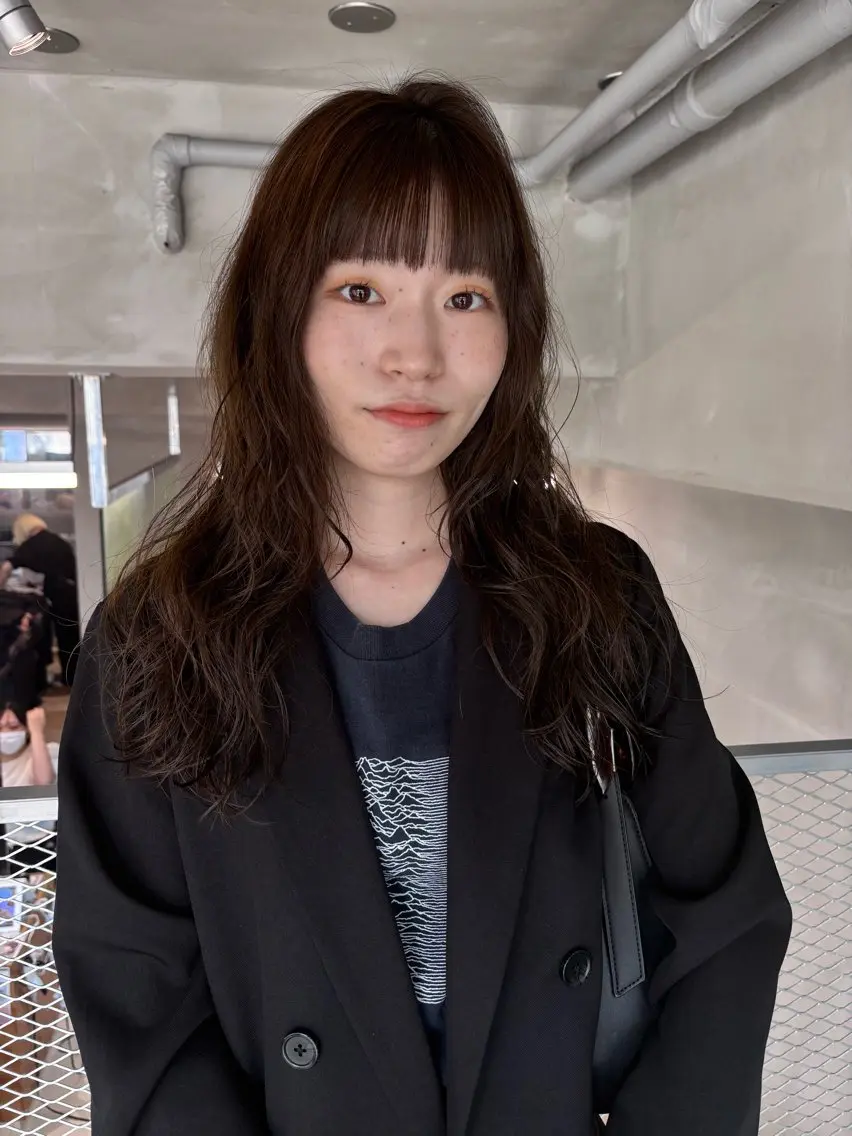 カラー 透明感カラー オリーブカラー ヘアカラー トリートメント 透明感カラー/set /hana🛼🪽‪のヘアスタイル