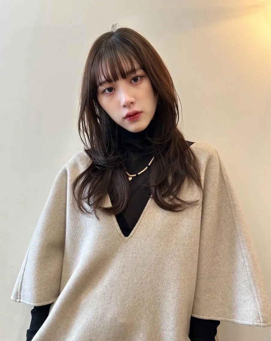 ロング 🦢パーマモデル 様募集中🦢AI🫧のヘアスタイル