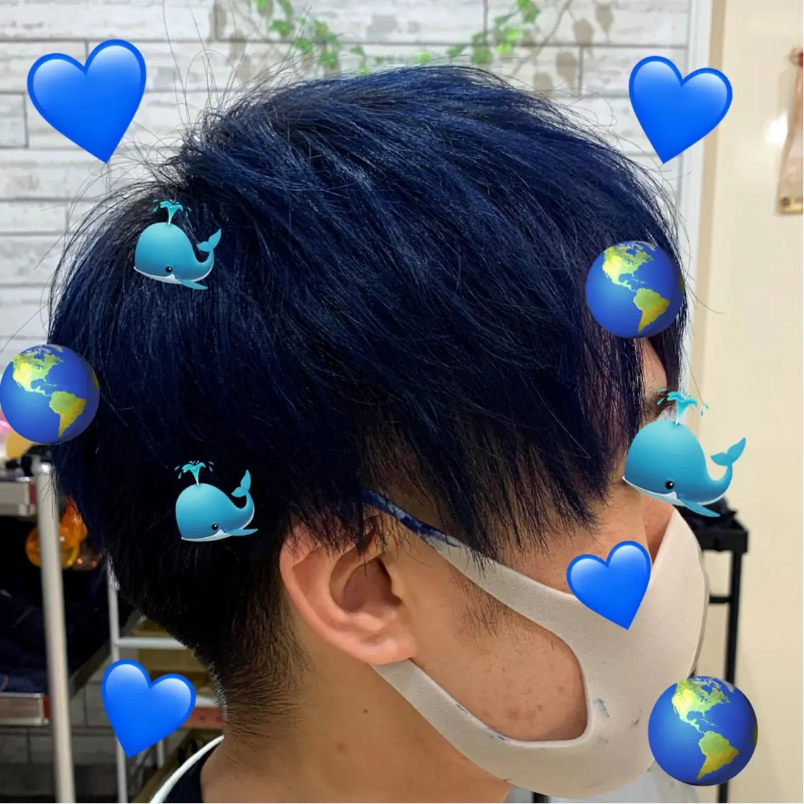 ショート カラー メンズ 【髪質改善特化】 艶髪/透明感カラーのヘアスタイル